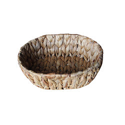 PANERA OVAL 29X24X8CM JACINTO DE AGUA
