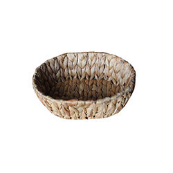 PANERA OVAL 23X19X7CM JACINTO DE AGUA