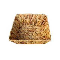 PANERA CUADRADA 20X20X7CM JACINTO DE AGUA