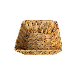 PANERA CUADRADA 17X17X8CM JACINTO DE AGUA