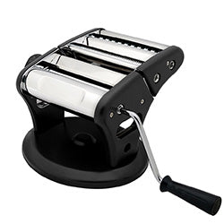 MAQUINA PASTA C/VENTOSA ACCESORIOS DESMONTABLE NEGRO. 17CM