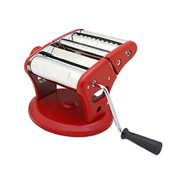 MAQUINA PASTA  C/VENTOSA ACCESORIOS DESMONTABLE ROJO MPM. 17CM