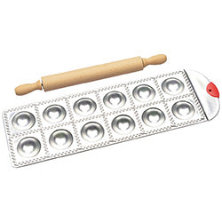 MOLDE SORRENTINOS 5.7CM ALUMINIO C/ PALOTE MADERA