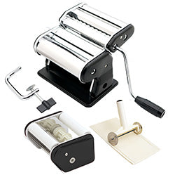 MAQUINA PASTA 3 EN 1 15CM 2 ACCESORIOS NEGRA 176H