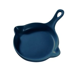 PLATO CON MANGO CERAMICA 20x16x3CM MARINO MATE