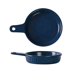 PLATO FACETADO C/MGO CERAMIC 22x17x5CM MARINO MATE