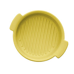 BOWL C/ASAS CERAMICA 21x18x5CM AMARILLO MATE