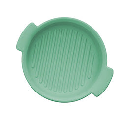 ENSALADERA C/ASAS CERAMICA  VERDE MATE. 21x18x5CM