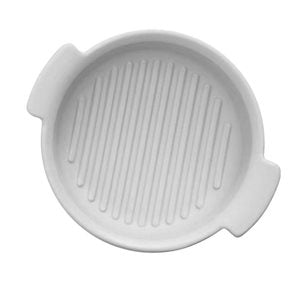 ENSALADERA C/ASAS CERAMICA  BLANCO MATE. 30x25x6CM