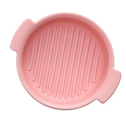 ENSALADERA C/ASAS CERAMICA 30x25x6CM ROSA MATE
