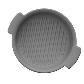 ENSALADERA C/ASAS CERAMICA 30x25x6CM GRIS MATE