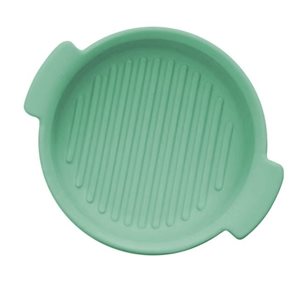 ENSALADERA C/ASAS CERAMICA 30x25x6CM VERDE MATE