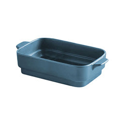 FUENTE CERAMICA 27x15x5CM AZUL MATE