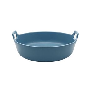 ENSALADERA C/ASAS CERAMICA 24x23x9CM AZUL MATE