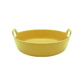 ENSALADERA C/ASAS CERAMICA 24x23x9CM AMARILLO MATE