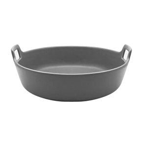 ENSALADERA C/ASAS CERAMICA 30x29x9CM GRIS MATE