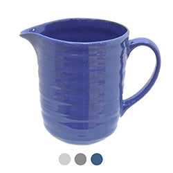 JARRA CERAMICA 1.5L  TEXTURADO SURTIDO. 15x16CM