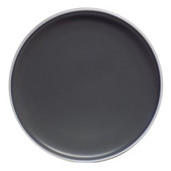 PLATO DE POSTRE COPENHAGUE GRIS 20CM