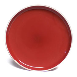 PLATO DE MESA COPENHAGUE ROJO 27CM