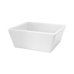 BOWL CUADRADO MALI BLANCO 15x15xH6CM
