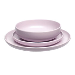 JUEGO VAJILLA COPENHAGUE 12PCS 27CM/20CM/18CM LILA