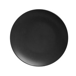 PLATO DE POSTRE TOULOUSE 20CM NEGRO