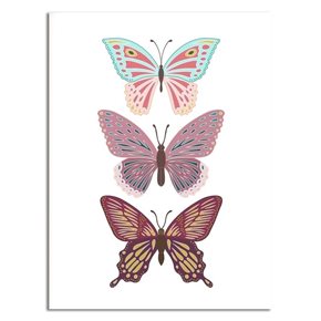 CUADRO CANVAS 30x40cm MARIPOSAS 1