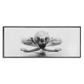 CUADRO 90x30cm MARCO BAILARINA FONDO BLANCO 1