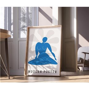 CUADRO CANVAS 40x50cm MARCO MODERN POSTER