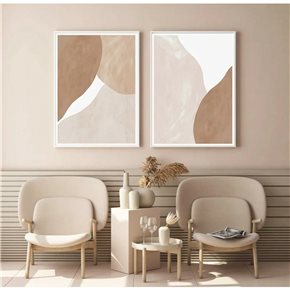 CUADRO CANVAS 60x90cm MARCO TONALIDADES