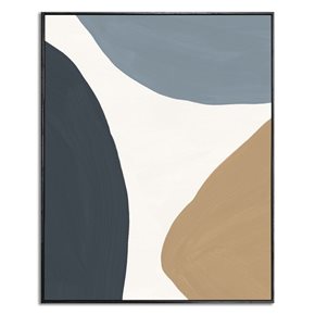 CUADRO CANVAS 40x50cm MARCO FORMAS 1