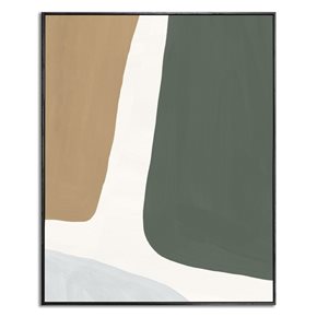 CUADRO CANVAS 40x50cm MARCO FORMAS 2