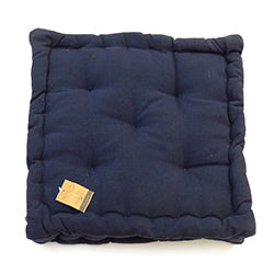 ALMOHADON TATAMI ALGODÓN 40x40CM AZUL