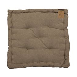 ALMOHADON TATAMI ALGODÓN 40x40CM BEIGE
