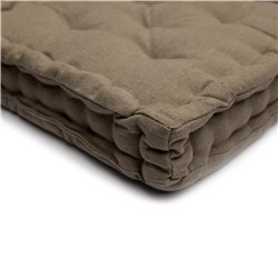 ALMOHADON TATAMI ALGODÓN 40x40CM BEIGE