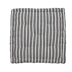 ALMOHADON TATAMI ALGODÓN 40x40CM RAYAS GRIS