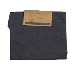 DELANTAL ALGODÓN 60x85CM UTENSILIOS GRIS