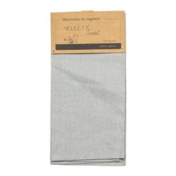 REPASADOR ALGODÓN 40x60CM GRIS/ROJO/MOSTAZA
