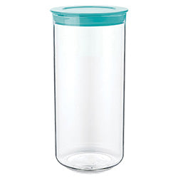 RECIPIENTE CILIND. PLASTICO D11x22CM 1.25L SURTIDO