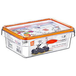 RECIPIENTE HERMETICO PLASTICO 18x13x6CM 700ML SURT