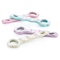 DESTAPADOR ERGOMETRICO PLASTICO 4x14CM SURTIDO