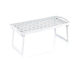 ESTANTE ORGANIZADOR PLASTICO 14x14x30CM BLANCO