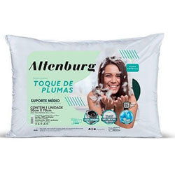 ALMOHADA TOQUE DE PLUMA 100%POLIÉSTER 50X70CM