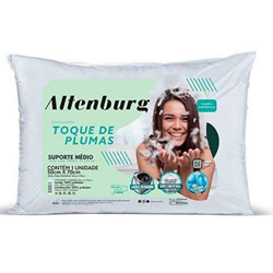 ALMOHADA TOQUE DE PLUMA 100%POLIÉSTER 50X70CM