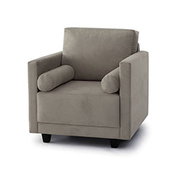 BUTACA PIEMONTE 83x85x90CM CENIZA