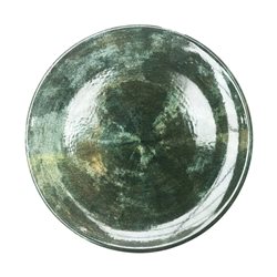 PLATO DE MESA D25CM MARBLE VERDE