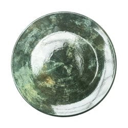 PLATO DE POSTRE D19CM MARBLE VERDE
