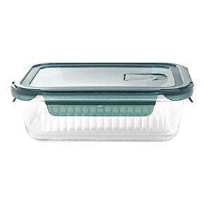 RECIPIENTE RECTANGULAR BOROSILICATO 1400MLD22.5X17XH7.5CM