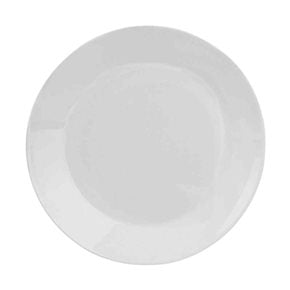 PLATO LLANO OPALINA MOONLIGHT 25x2.5CM BLANCO