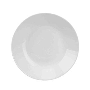 PLATO HONDO OPALINA MOONLIGHT 20x4CM BLANCO
